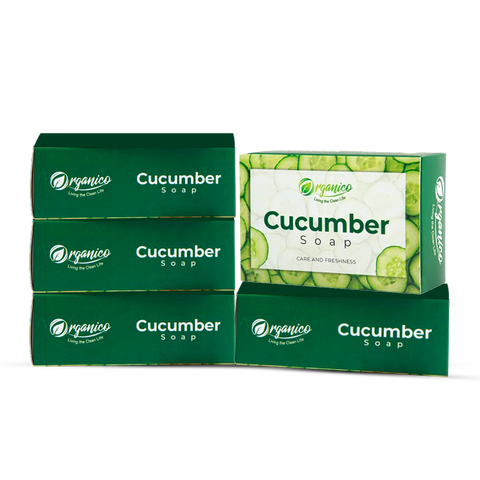 Cucumber Soap Bundle 4 + 1